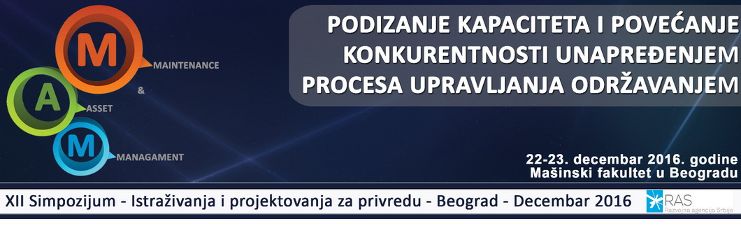 Дванаести међународни Симпозијум – Истраживања и пројектовања за привреду