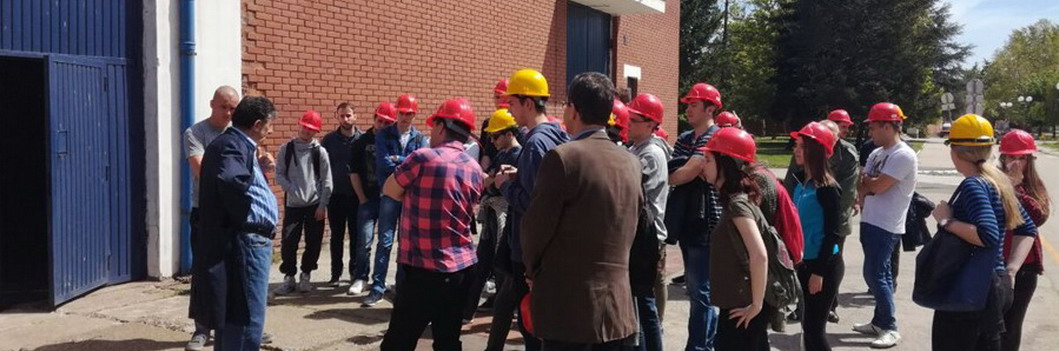 Студенти друге године МФ  у посети ТЕ „Никола Тесла А“