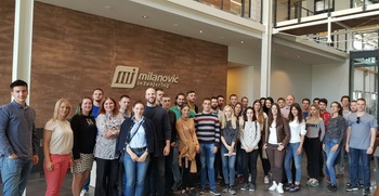 Студенти МФ у стручној  посети „Милановић инжењерингу“