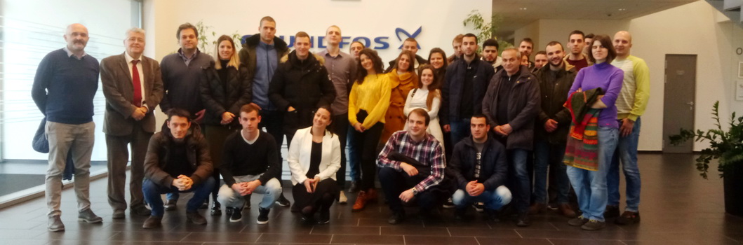 Студенти и наставници Машинског факлтета у посети фабрици пумпи  Grundfos
