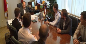 Министар Шарчевић примио конструкторе победничке Ауроре