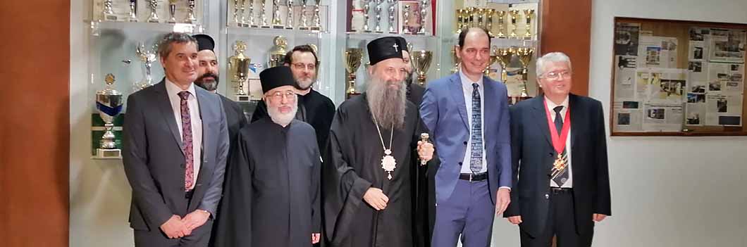 Патријарх Порфирије – Разговори о вери на Машинском факултету