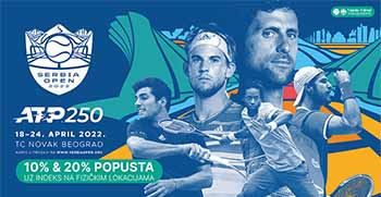 Тениски турнир „Serbia Open 2022″у априлу у Београду – Студентима попуст за куповину  улазница