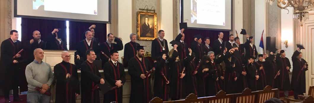 Промовисано 33 нових доктора наука Машинског факултета