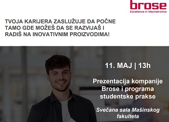 Бросе програм студентске праксе 2022 –  11. мај у 13 часова