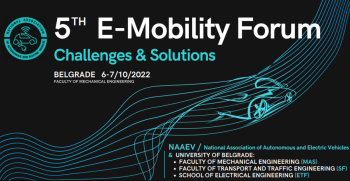 Пети E-Mobility Forum 2022 – Машински факултет, 6. и 7. октобар