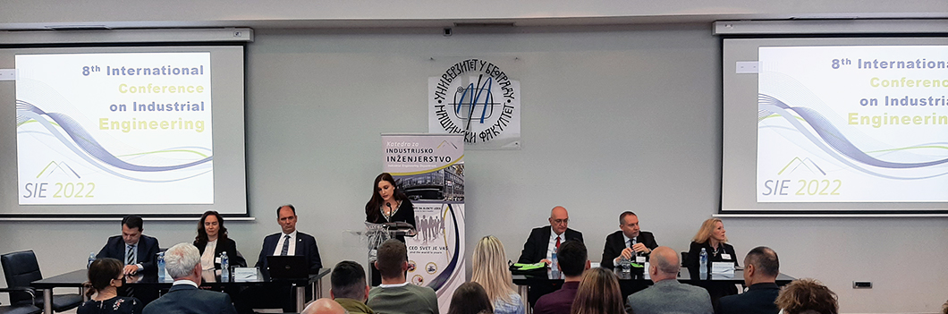 Осма међународна конференција SIE 2022 у знаку 70 година Катедре за индустријско инжењерство