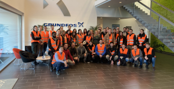 Студенти и сарадници Машинског факултета у посети фабрици пумпи Grundfos