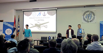 Студенти Катедре за ваздухопловство – Младе наде српске авиоиндустрије