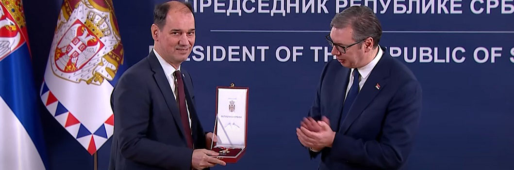 Машински факултет одликован Сретењским орденом