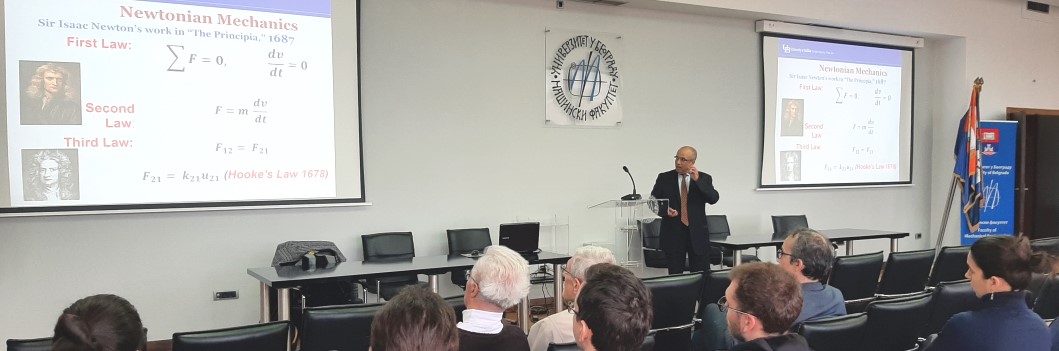 Гост Машинског факултета: Проф. др Џемал Басаран, творац Теорије обједињене механике
