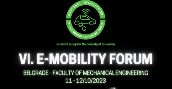 Машински факултет 11. и 12. октобра домаћин Шестог Е-Мобилити форума