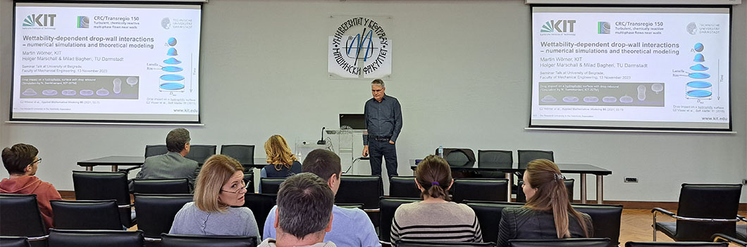 Предавање др Martinа Wörnerа са Института за технологију Карлсруе из области двофазних струјања
