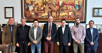 Посета делегације компаније HUAWEI и чланова амбасаде НР Кине у Републици Србији