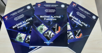 Најбоља књига Машинског факултета у 2023: Машине алатке – практикум