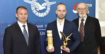 Докторанд Машинског факултета Михаило Петровић добитник престижног признања „Златни орао“