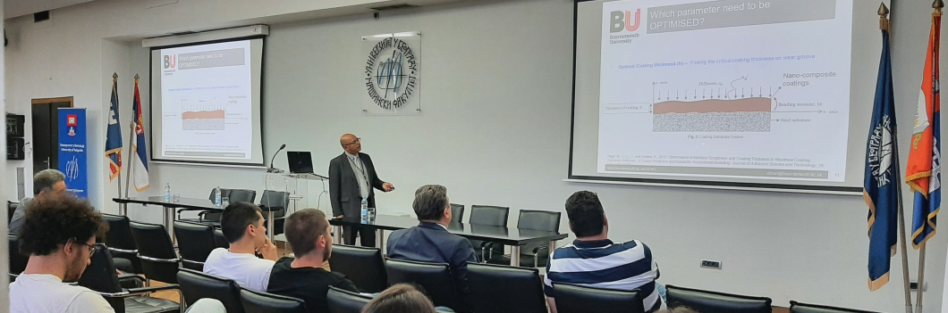 Гост Машинског факултета: проф. др Зулфикар Кан са  Универзитета Борнмут