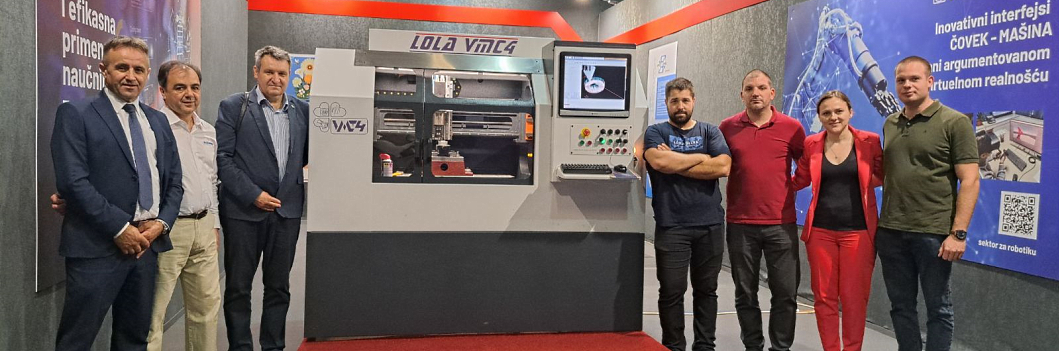 Сајам технике 2024: Велика награда „Корак у будућност“ мешовитом пројектном тиму Машинског факултета и ЛОЛА института 
