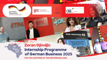Онлајн презентације Програма стипендија немачке привреде Зоран Ђинђић за 2025. годину