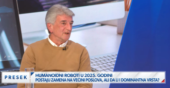 Newsmax Balkans: Будућност хуманоидне роботике – гостовање проф. др Зорана Миљковића