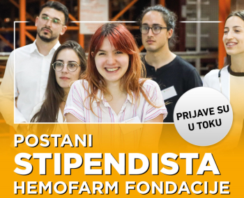 Хемофарм фондација: Kонкурс за стипендије за школску 2025/2026. годину
