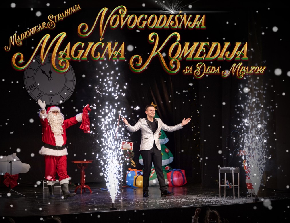 Новогодишња магична комедија: Интерактивна представа и додела новогодишњих пакетића – 21. децембар у 18 часова